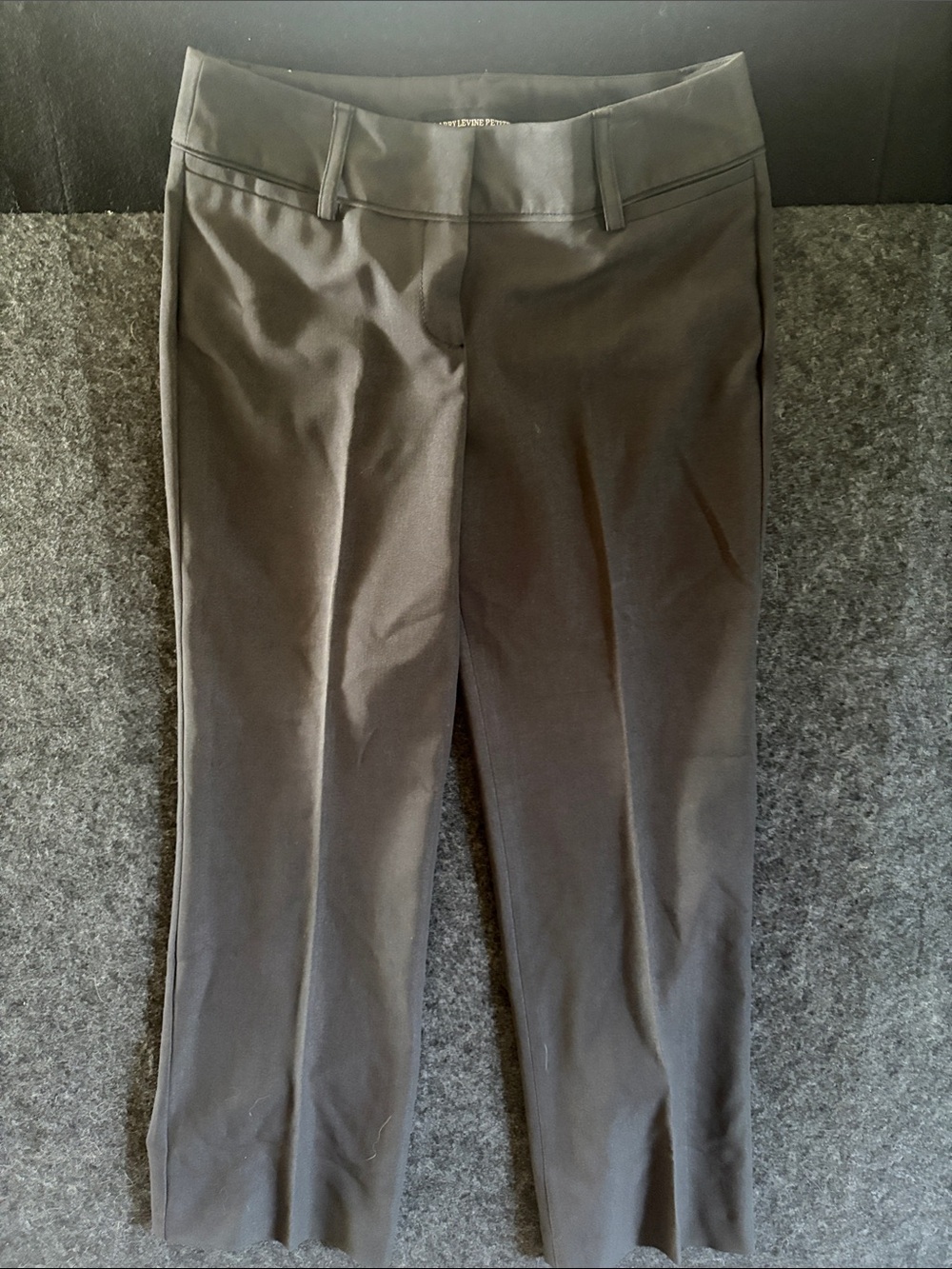 Larry Levine Black Dress Trousers